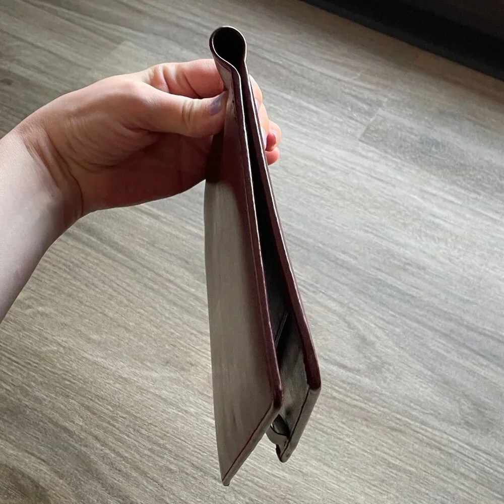Franklin Covey Burgundy Smooth Leather Planner/Notebook Cover 7